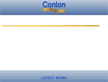 Tablet Screenshot of conlon-construction.co.uk